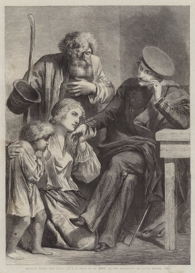 Ryska adelsmän och livegna av Adolphe Yvon